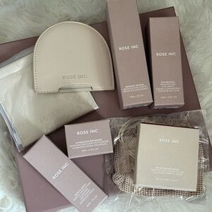 Rose Inc Skincare and Makeup Bundle